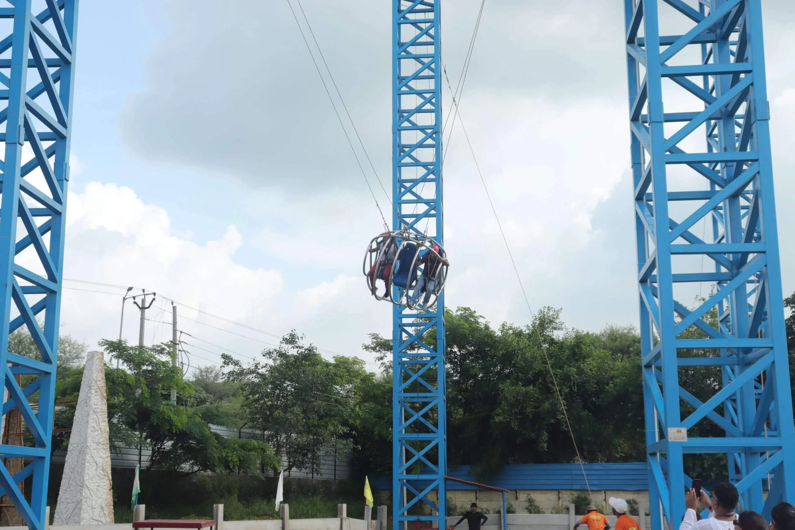 cage swing adventure park