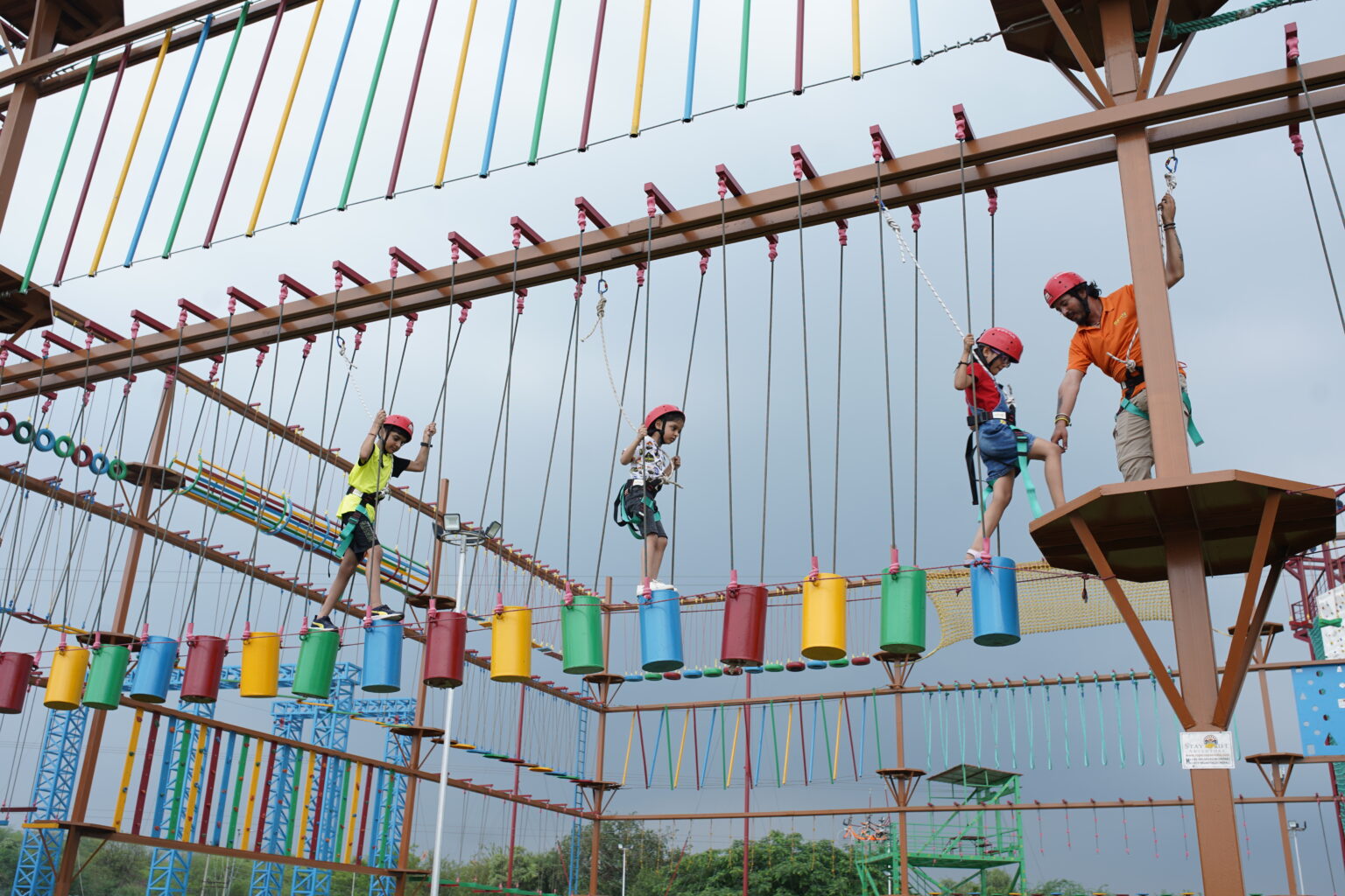 Best Adventure Park in Delhi NCR | Elevate Takeshi Castle