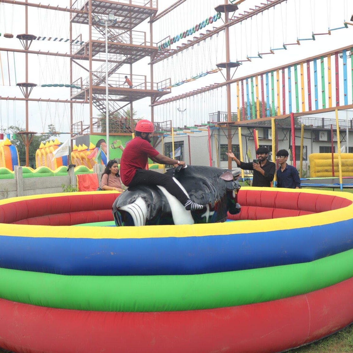 bull ride activity near delhi
